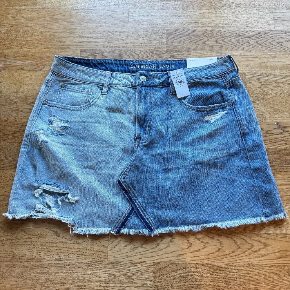 American Eagle Hi-Rise Festival Mini Skirt Size 14 NWT